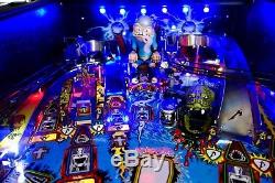 Stern 2013 Machine Pinball Metallica Pro Arcade Excellent État Fully Leds