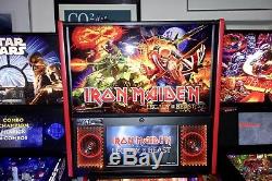Stern 2018 Machine À Flipper Arcade En Édition Limitée Iron Maiden Uniquement 500