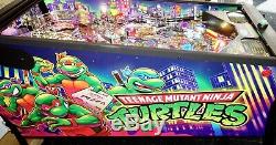 Stern 2020 Teenage Mutant Ninja Turtles Arcade Pinball Machine Impeccable