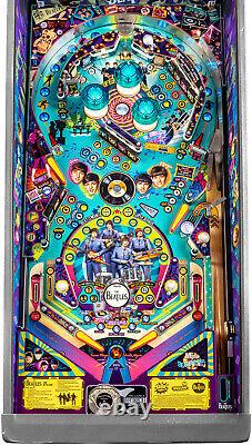 Stern Beatles Diamond Edition Pinball Machine Nouveau Dans La Boîte Seulement 100 Fait