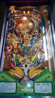 Stern Magic Retro Arcade Pinball Machine 1978 Entièrement Fonctionnel