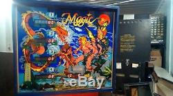 Stern Magic Retro Arcade Pinball Machine 1978 Entièrement Fonctionnel