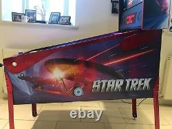 Stern Star Trek Premium Arcade Flipper Machine, Fonctionne Pleinement