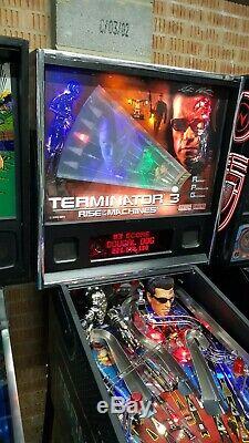 Stern Terminator 3 Flipper Fantastique Avec Leds