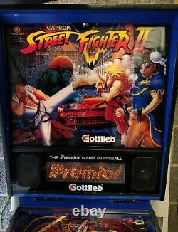 Street Fighter 2 Pinball Machine Faite Par Gottlieb Grand État