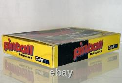 Super Nintendo PINBALL DREAMS JEU Digital Illusions 1994 SNES PAL Boîte TESTÉE