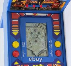 Super Sloppy Double Dare Jeu de Flipper Électronique LCD Fonctionnel Rare Remco 1989