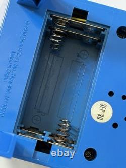 Super Sloppy Double Dare Jeu de Flipper Électronique LCD Fonctionnel Rare Remco 1989