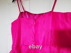 Superbe robe de soirée cerise Bariano Australia taille 12 avec étiquettes, fête de Noël