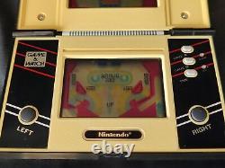 Système de jeu portable Vintage Nintendo Game & Watch Pinball avec manuel, ensemble de boîte-g1213