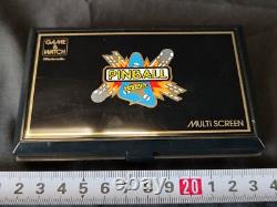 Système de jeu portable Vintage Nintendo Game & Watch Pinball avec manuel, ensemble de boîte-g1213