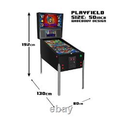 TABLE DE FLIPPER VIRTUELLE GRAND FORMAT 4K 11 JEUX GAMECADE PINCADE 50 4K