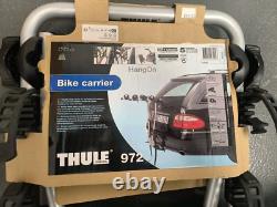 THULE 972 Porte-vélos basculant Hang On pour 3 vélos, monté sur boule d’attelage	  <br/> 
