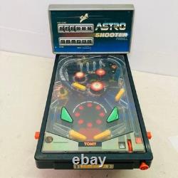 TOMY Astroshooter Flipper 1988 Jeu Rétro Classique Jouet AS IS Vintage Collectible