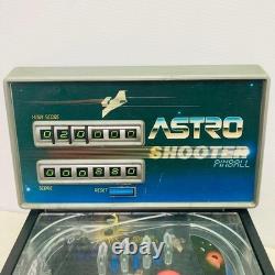 TOMY Astroshooter Flipper 1988 Jeu Rétro Classique Jouet AS IS Vintage Collectible