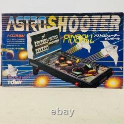 TOMY Astroshooter Flipper 1988 Jeu Rétro Classique Jouet AS IS Vintage Collectible