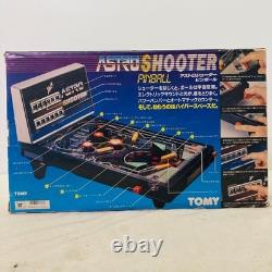 TOMY Astroshooter Flipper 1988 Jeu Rétro Classique Jouet AS IS Vintage Collectible