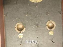 Table de Bagatelle rare des années 1800 avec bille 25 x 11