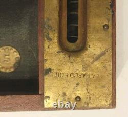 Table de Bagatelle rare des années 1800 avec bille 25 x 11