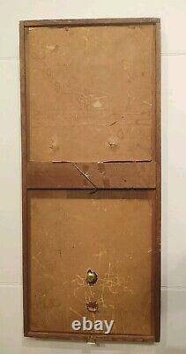 Table de Bagatelle rare des années 1800 avec bille 25 x 11