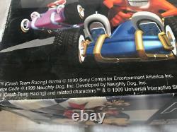 Table de flipper Crash Bandicoot Team Racing CTR en boîte collectible 1999