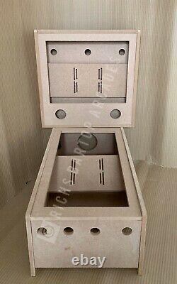 Tableau Top Pinball Arcade Cabinet Diy Kit Arcade Bartop, 12mm Mdf