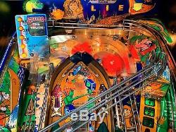 Tales Pinball Williams Poisson 1992 Flipper Orig. Jamais Restaurateur 100% Travail. + Manuel