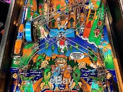 Tales Pinball Williams Poisson 1992 Flipper Orig. Jamais Restaurateur 100% Travail. + Manuel