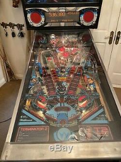 Terminator 2 Judgment Day Arcade Pinball Game Machine