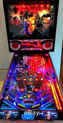 Terminator 2 Williams Pinball Excellente Machine Condition De Travail