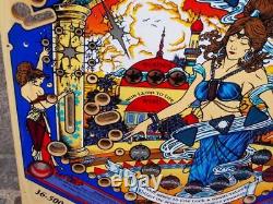 Terrain De Jeux D'origine Pour Tales Of The Arabian Nights (totan) Pinball Machine