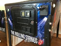The Rolling Stones Pinball Machine Stern 2012 Parfait État & Grand Jeu