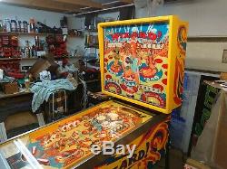 The Who Wizzard Bally Pinball Machine Memorabilia- Superbe Warrantied