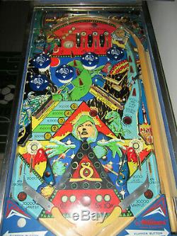 Time Warp Arcade Pinball Machine Par Williams 1979 (custom Led Et Excellent)