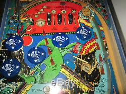 Time Warp Arcade Pinball Machine Par Williams 1979 (custom Led Et Excellent)