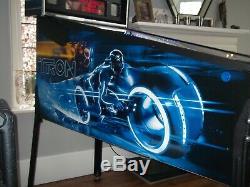 Tron Legacy Pinball Machine Stern 2011 Superbe État Avec Extras