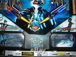 Tron Legacy Pinball Machine Stern 2011 Superbe État Avec Extras
