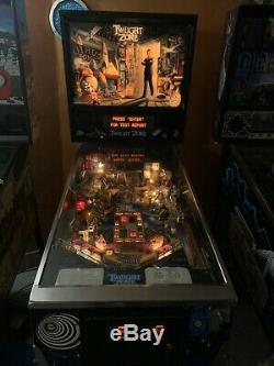 Twilight Zone Bally Pinball Flipper Preserie