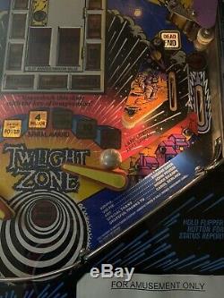 Twilight Zone Bally Pinball Flipper Preserie