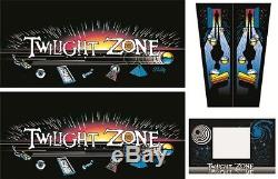 Twilight Zone Pinball Machine Cabinet Decals Limited Qty Next Gen