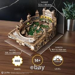 UGEARS Machine à Billard Quidditch Harry Potter en Bois à Construire pour Adultes