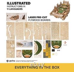 UGEARS Machine à Billard Quidditch Harry Potter en Bois à Construire pour Adultes UGEARS Machine à Billard Quidditch Harry Potter en Bois à Construire pour Adultes