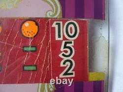 Verre de fond original vintage « Sugar Daddy » pour machine de flipper, 34 cm x 20 cm