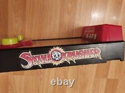 Vintage 1992 Mighty Max Skull Krusher Jeu de flipper de type rétro TV, fonctionne