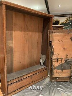 Vintage Early Giant Allwin Old Penny Arcade Machine À Sous Bagatelle Pinball Compétence