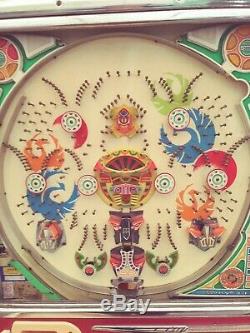 Vintage Japon Sanyo Pachinko Flipper Machine No Verre Pieces / Réparation Untested Lpu