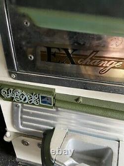 Vintage Nishijin E Flex Rotary Pinball Machine Avec Key Rare Display