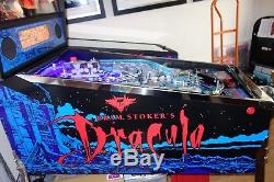 Williams 1993 Bram Stokers Machine À Flipper Dracula Arcade Excellent État