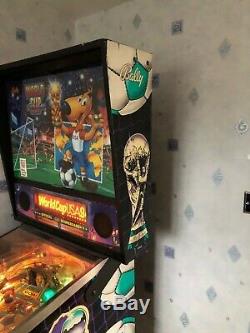 Williams Coupe Du Monde 1994 Pinball 10/10 Unmarked