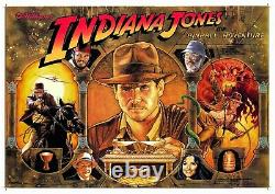 Williams Indiana Jones Pinball Machine Translite